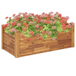 Garden Raised Bed Solid Acacia Wood