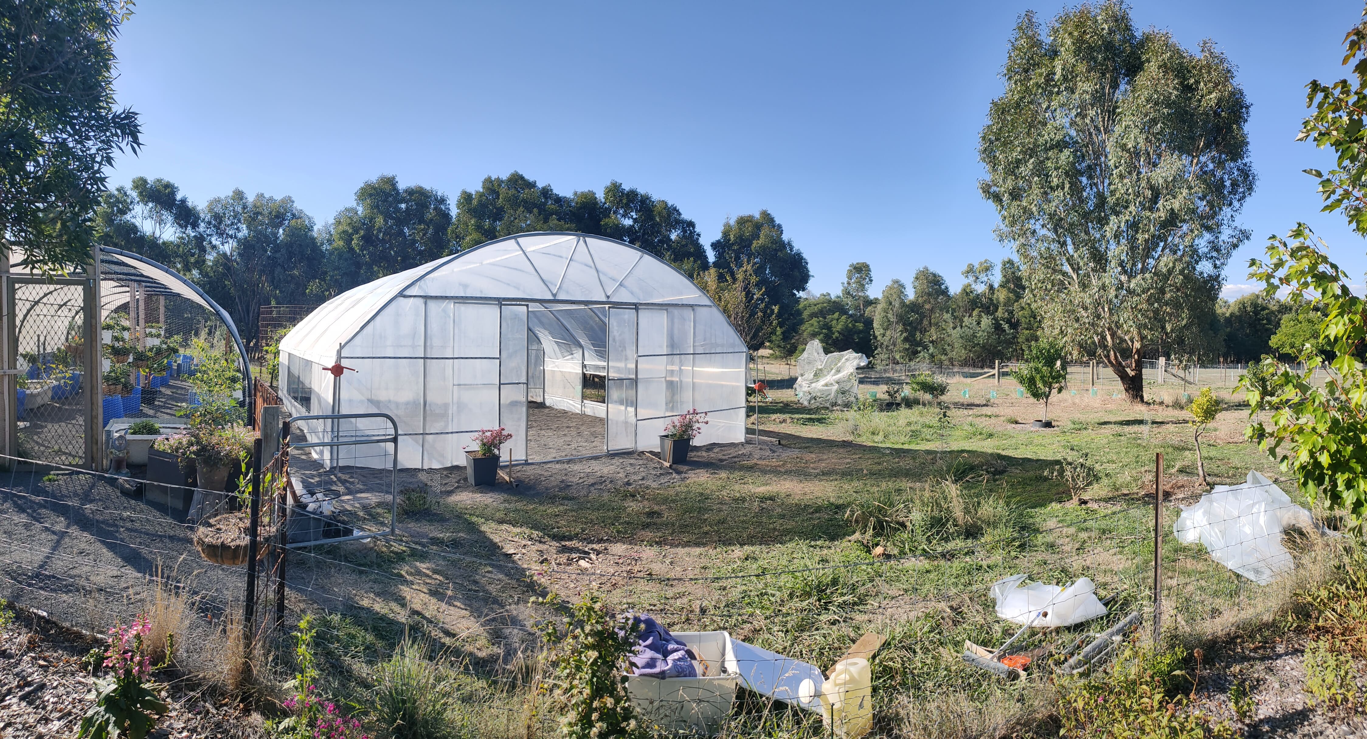 Polytunel Kit Best Polytunnel Kits Australia | Galvanised Steel & 250 Micron Cover