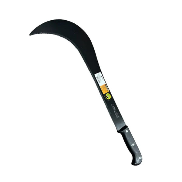 Tramontina Short Handle Billhook / Heavy Sickle - Durable Plastic Handle - Essential Tool for Agriculture, Horticulture, Cutting Pasture and Brushwood (Made in Brazil)