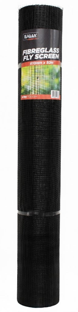 Fibreglass Flyscreen 610mm x 50m - Professional Grade Insect Mesh for