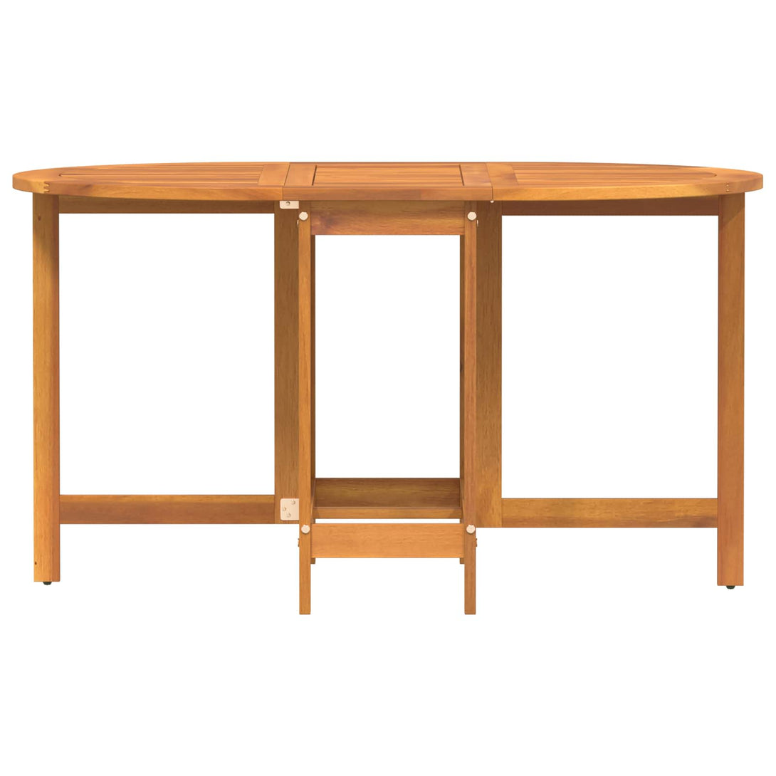 Folding Garden Table - 110 x 60 x 72 cm - Outdoor Table For Everyday ...