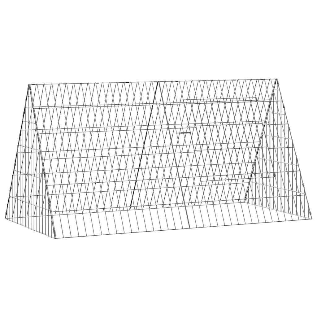 Triangular Chicken Cage Run | Galvanised Steel | Multiple Size Options