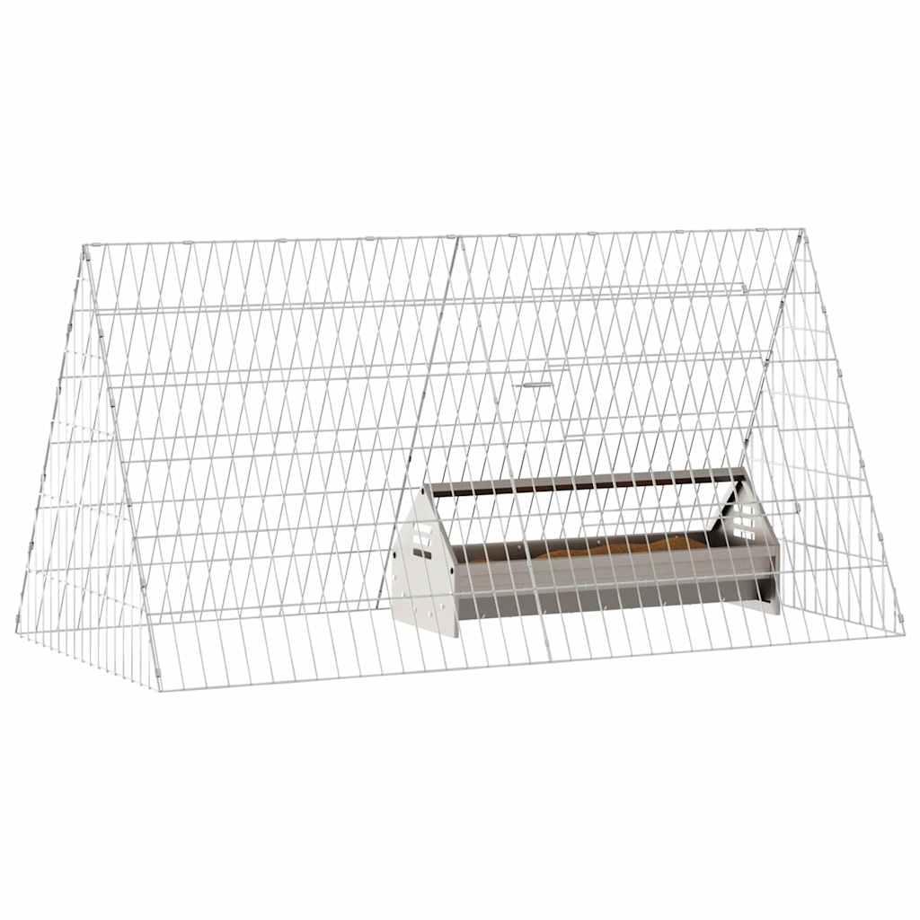 Triangular Chicken Cage Run | Galvanised Steel | Multiple Size Options