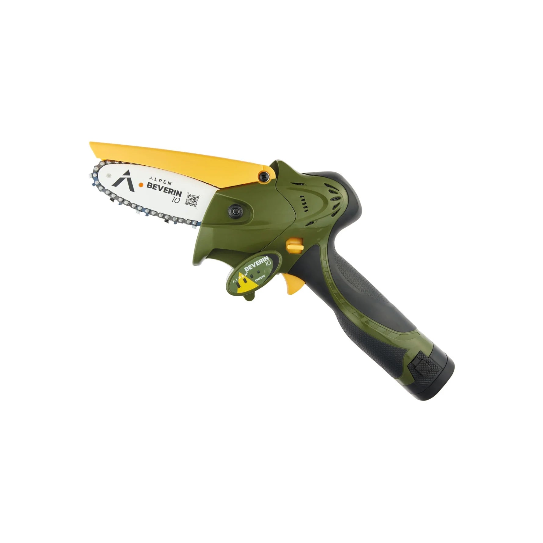 ALPEN Beverin 10 mini electric cordless chainsaw kit by Heiniger