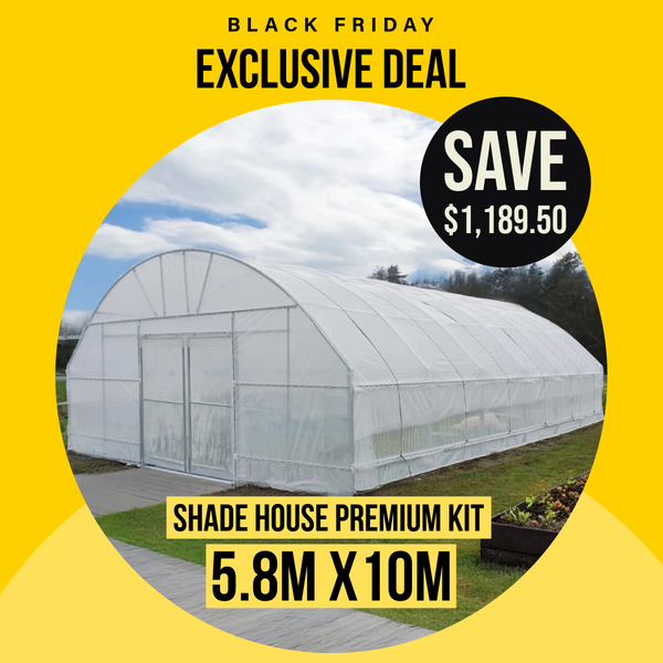 Shade House Kits - Black Friday Deal
