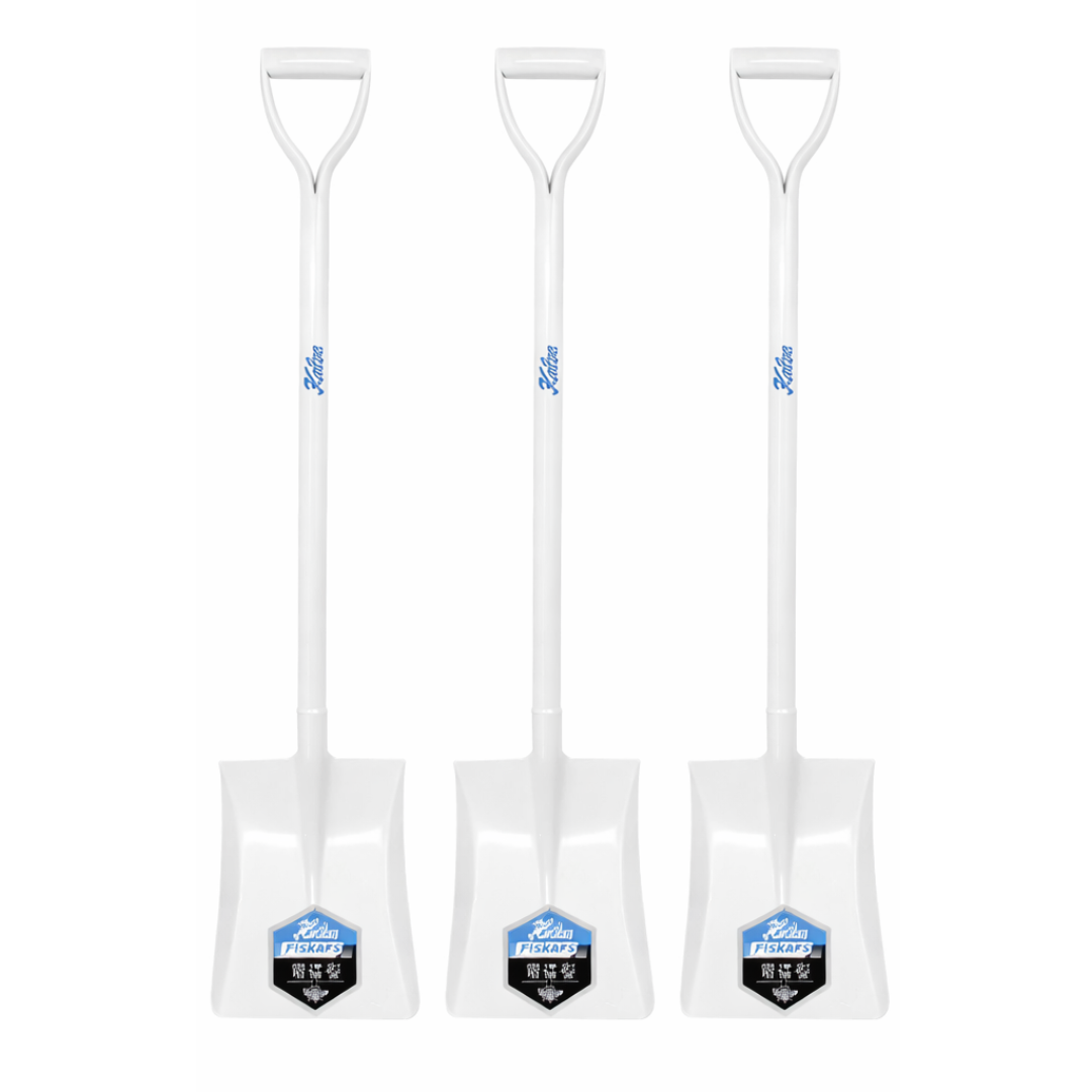 6 x Kelso - All-Steel Concrete Shovel – Square Mouth – Heavy Duty Shif