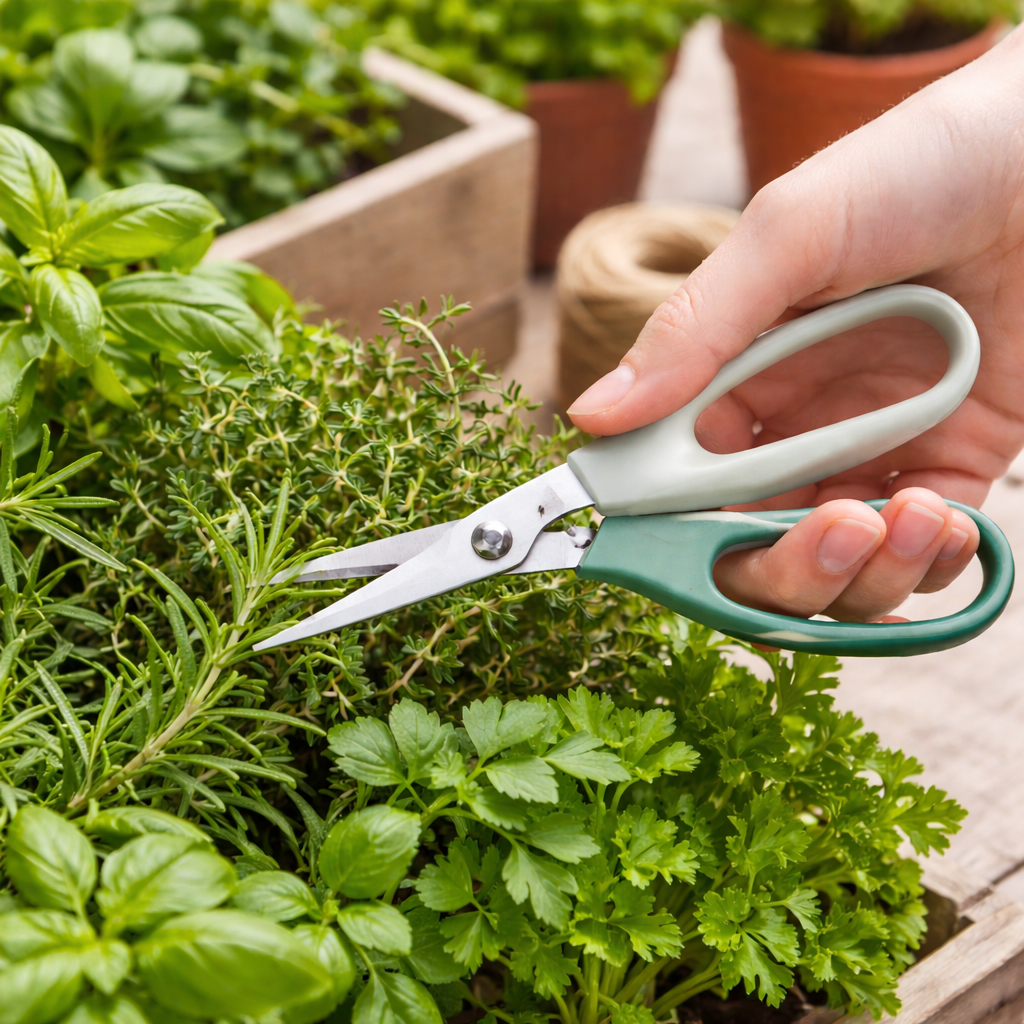 Ryset Flower Scissors – Compact Precision for Garden and Kitchen Tasks