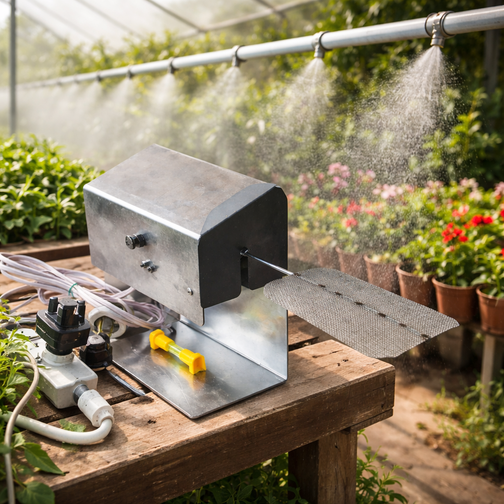 Balance Arm Leaf Sensor Misting Control System | Greenhouse Controller