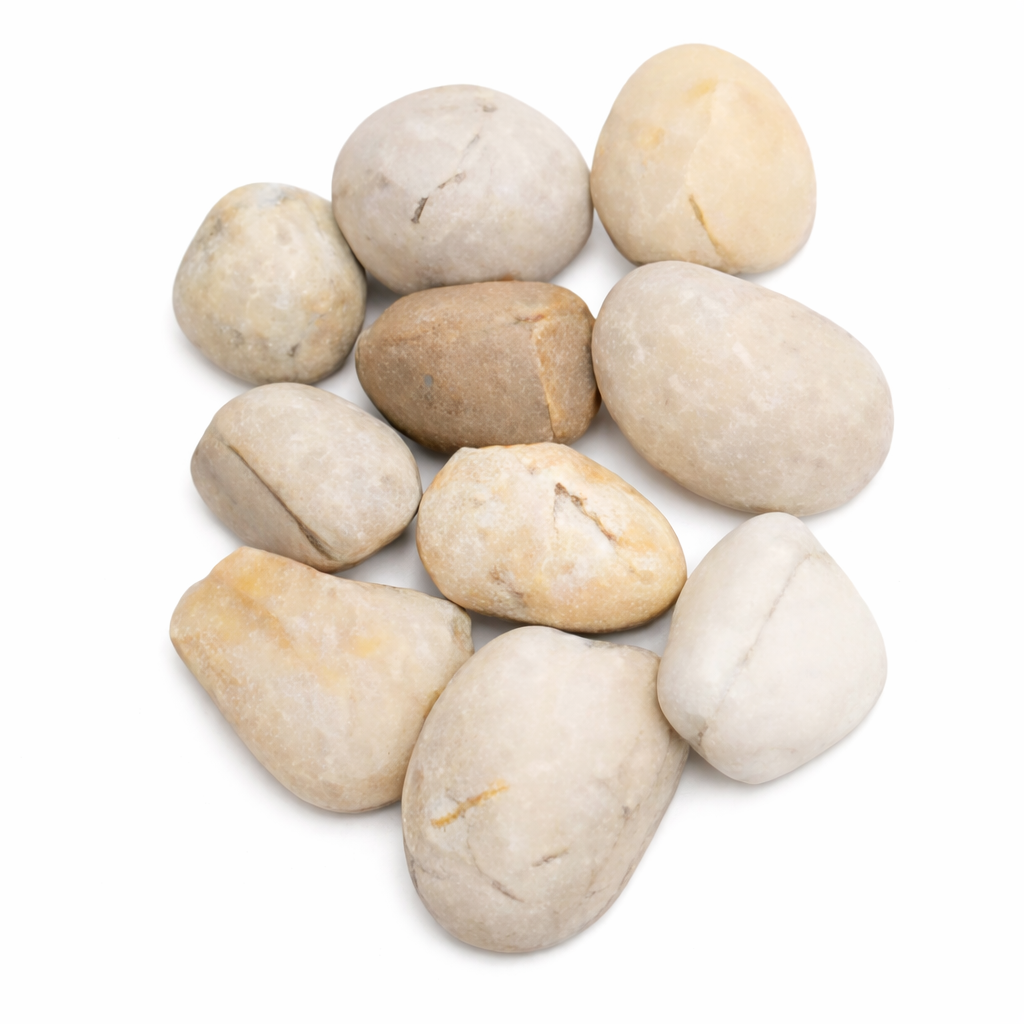 Decorative Garden Pebbles - 20kg Bag - 30-50mm Landscape Stones