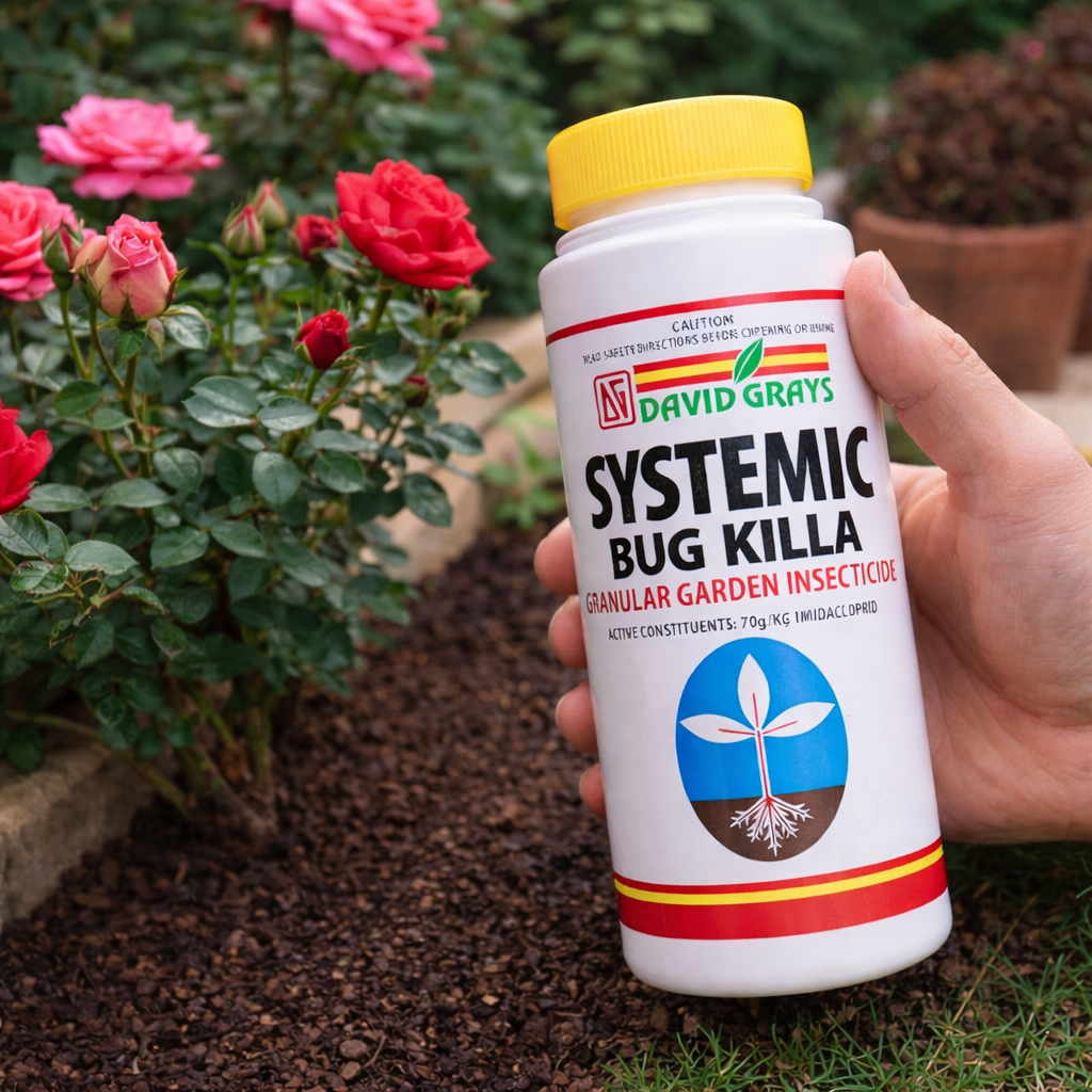 6x David Grays Systemic Insecticide 250g – Targeted Protection for Orn