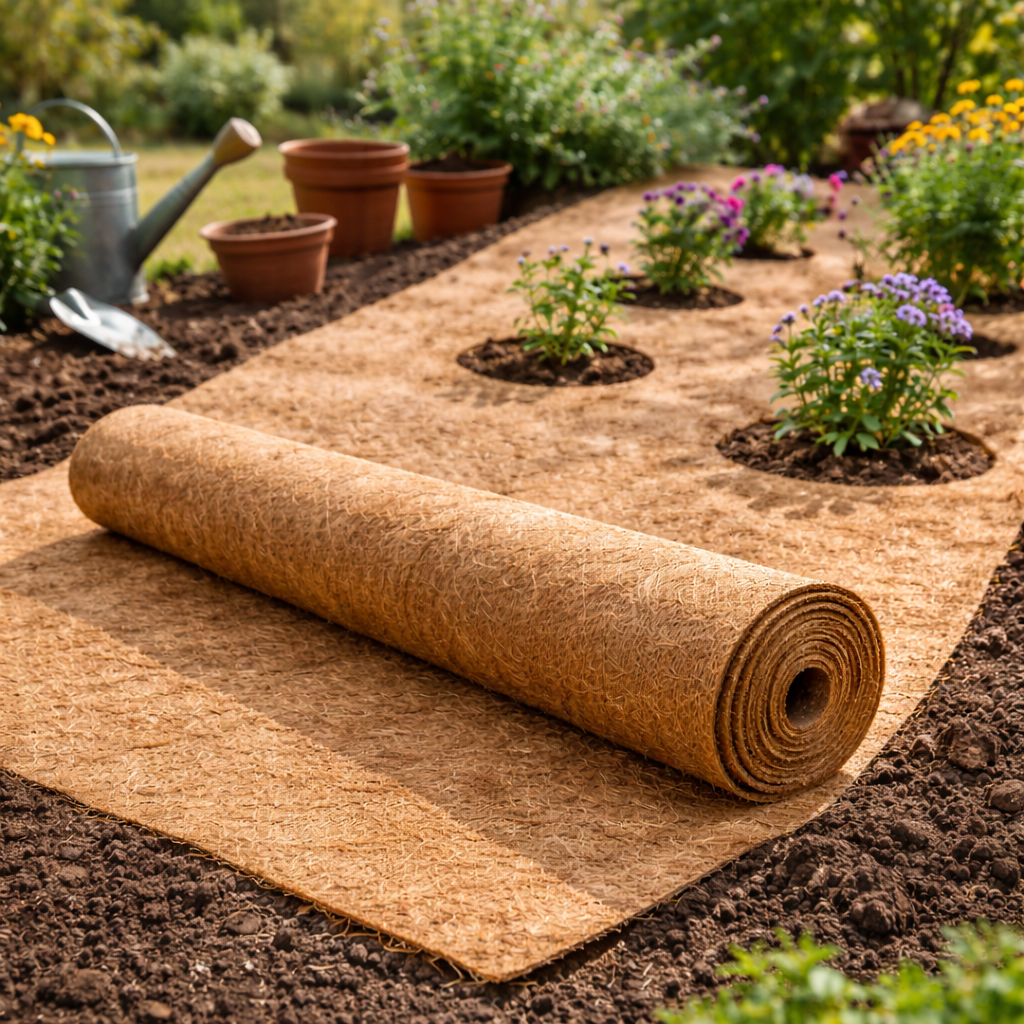 20 x Gardman Coco Fibre Roll 0.75m x 1m - Professional Versatile Baske