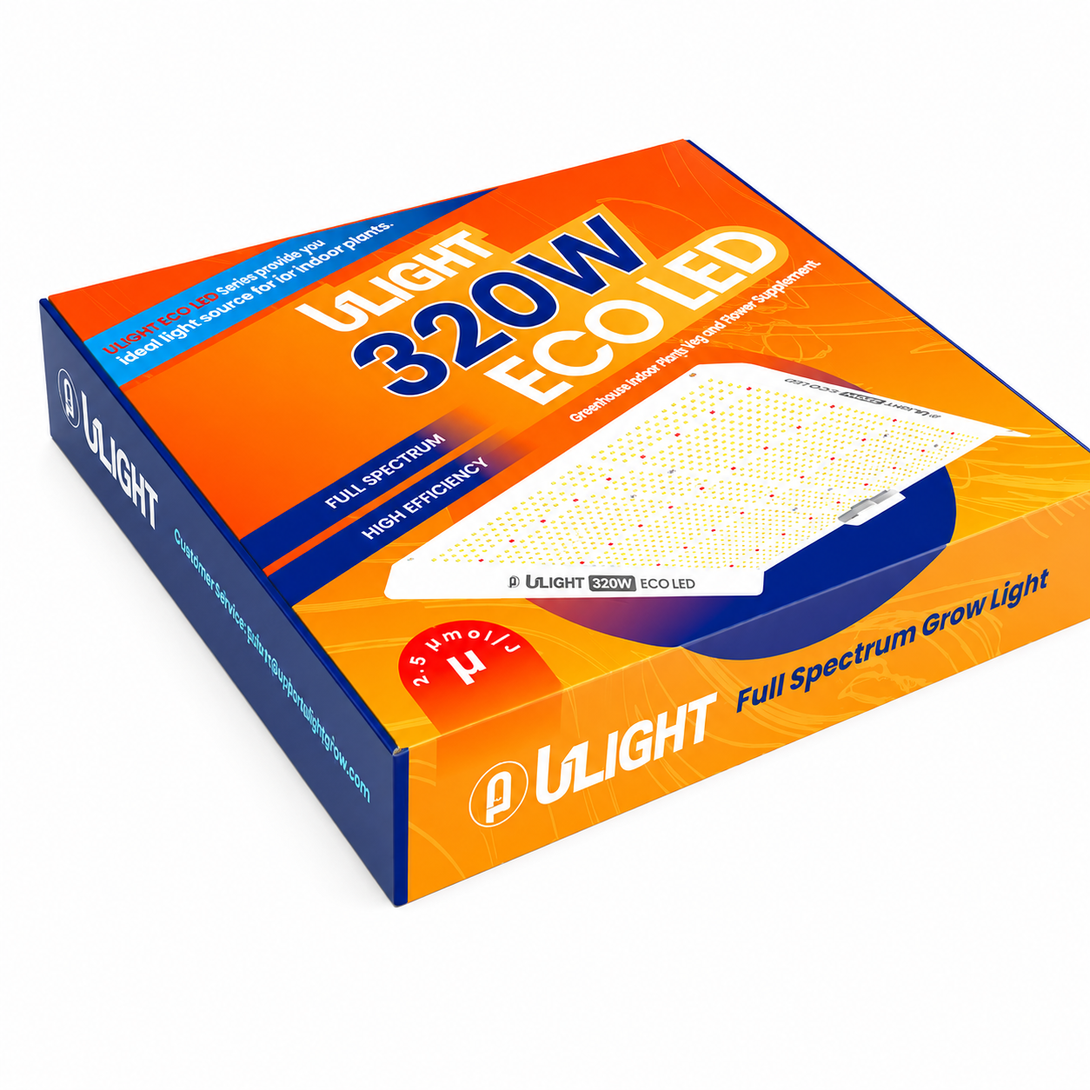 Ulight ULight - 320W ECO Full-Spectrum LED Grow Light – Compact Precision Can