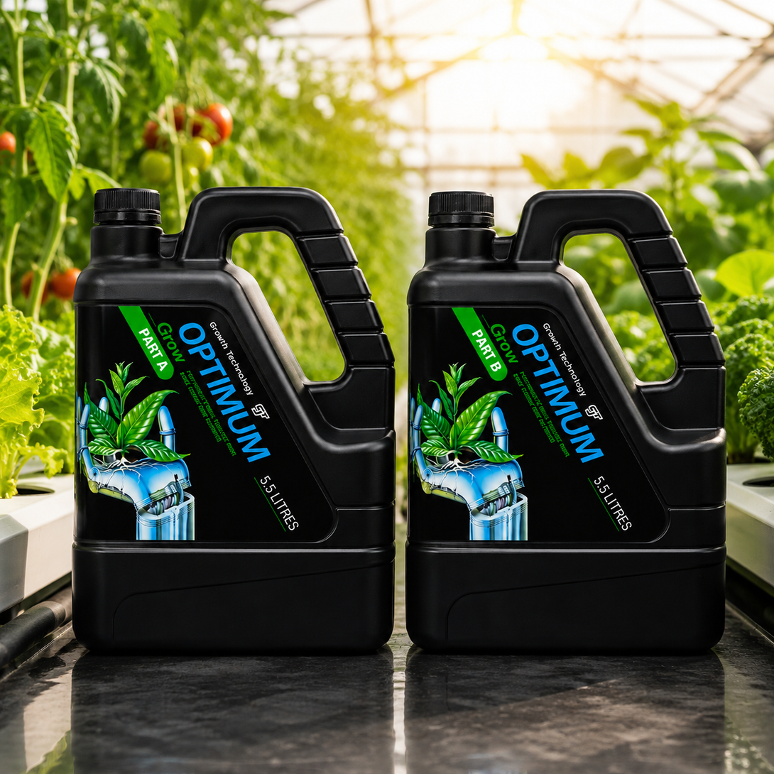 Growth Technology - Optimum Grow Two-Part Base Nutrient Set (5.5L Part