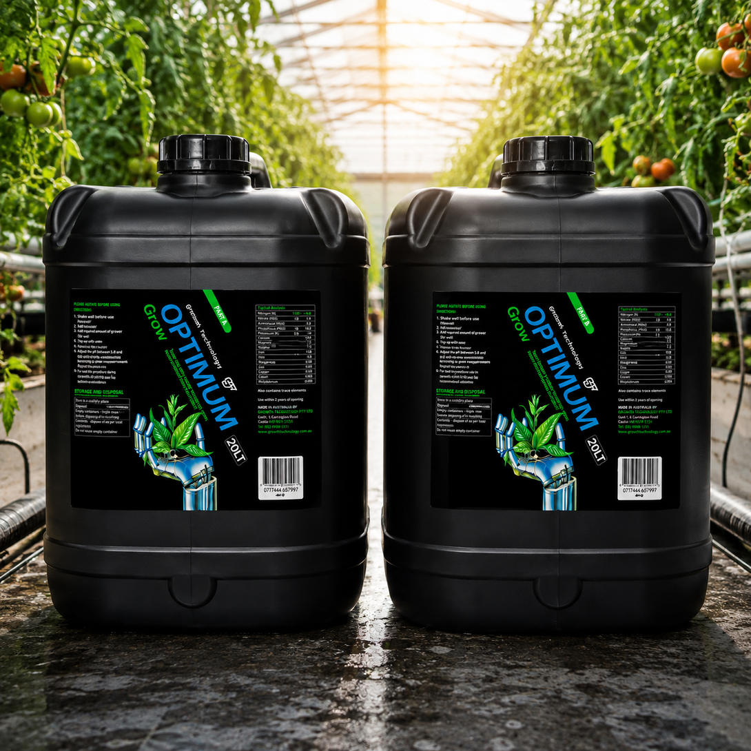 Growth Technology - Optimum Grow Two-Part Base Nutrient Set (20L Part
