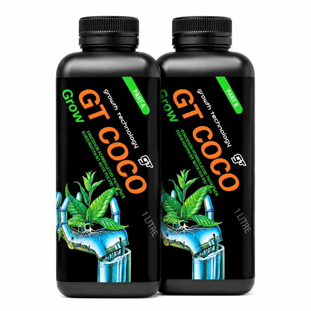 Growth Technology - GT Coco Grow Two-Part Base Nutrient Set (1L Part A