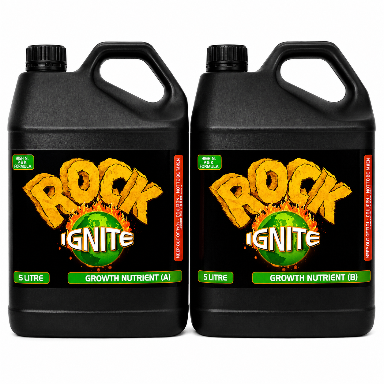 Rock - Ignite Grow A&B (5L Set) – Commercial-Grade Two-Part Vegetative