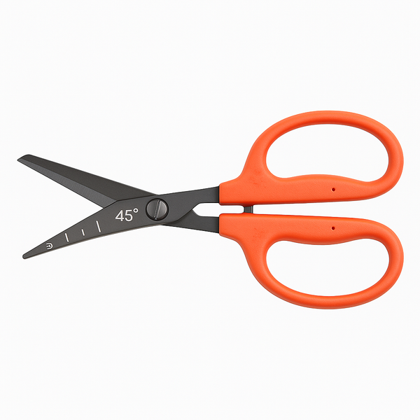 Chikamasa B-500SLF Angled Scissors - Stainless Steel