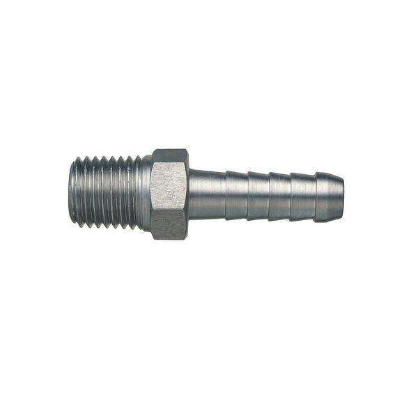 LISAM Tail-Piece – 6mm (1/4”) Hose, 1/4” BSP Male