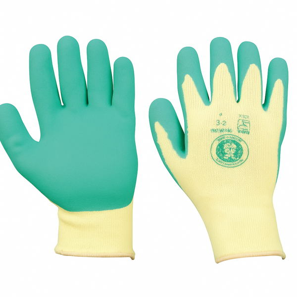 Green Leaf Garden Gloves – Heavy Duty Comfort and Grip for Tough Gardening Tasks