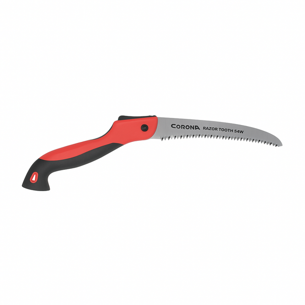 Corona Razor Tooth Folding Saw – 7" – Compact Curved Blade Saw for Fast, Efficient Branch Cutting