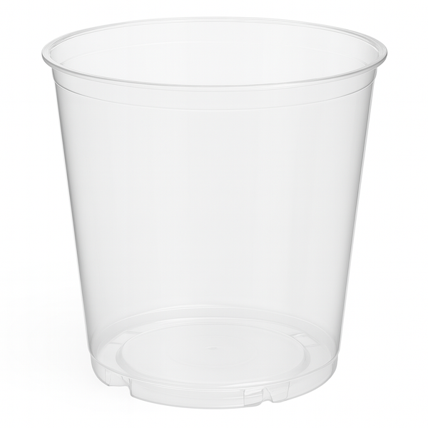 Teku Transparent Pots – 120mm x 108mm – Clear Orchid & Root Health Monitoring