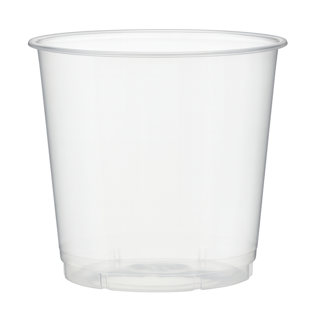 Teku Transparent Pots – 150mm x 125mm (1.3L) – Clear Orchid & Root Hea