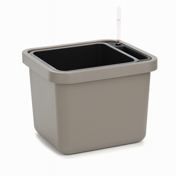 Berberis Uno 45CM Trough - Self-Watering, Mobile Planter - Large Water Reservoir for Easy Plant Care