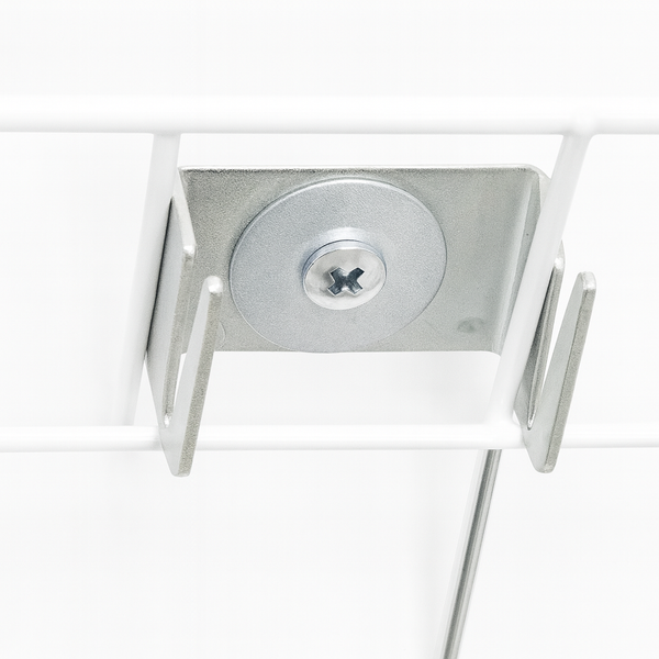 Mesh Clip - 50mm Mesh Security - Galvanised Steel Mounting for Vertical Planters