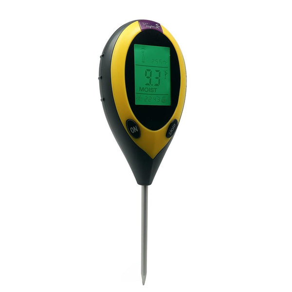 4-IN-1 Meter – Light, Temperature, Moisture & pH – Complete Soil and Environment Testing Made Easy