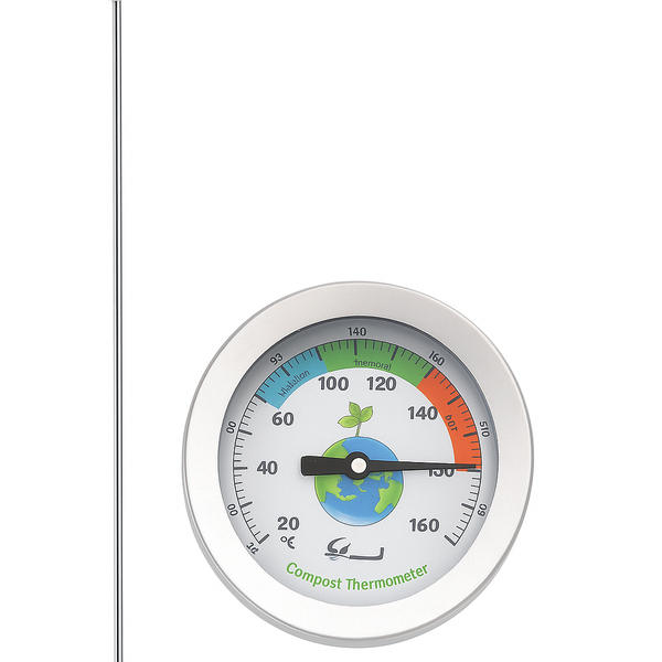 RYSET Dial Compost Thermometer (50cm Probe) – Precision Temperature Monitoring for Efficient Composting