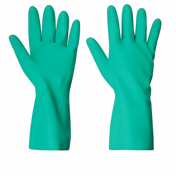 Nitrosolve – 33cm Flock Lined Nitrile Gloves for Comfortable, Reliable Chemical Protection