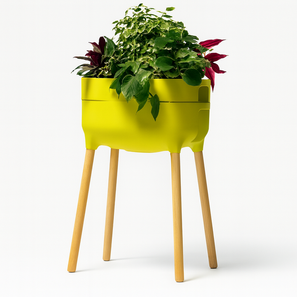 Urbalive High Planter - Elevated 780mm Design - Tall Self-Watering Planter for Display