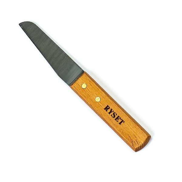 Ryset Utility Boot Knife - 95mm Carbon Steel Blade - Compact and Durable Tool for General Utility, Horticulture, and Light Trimming