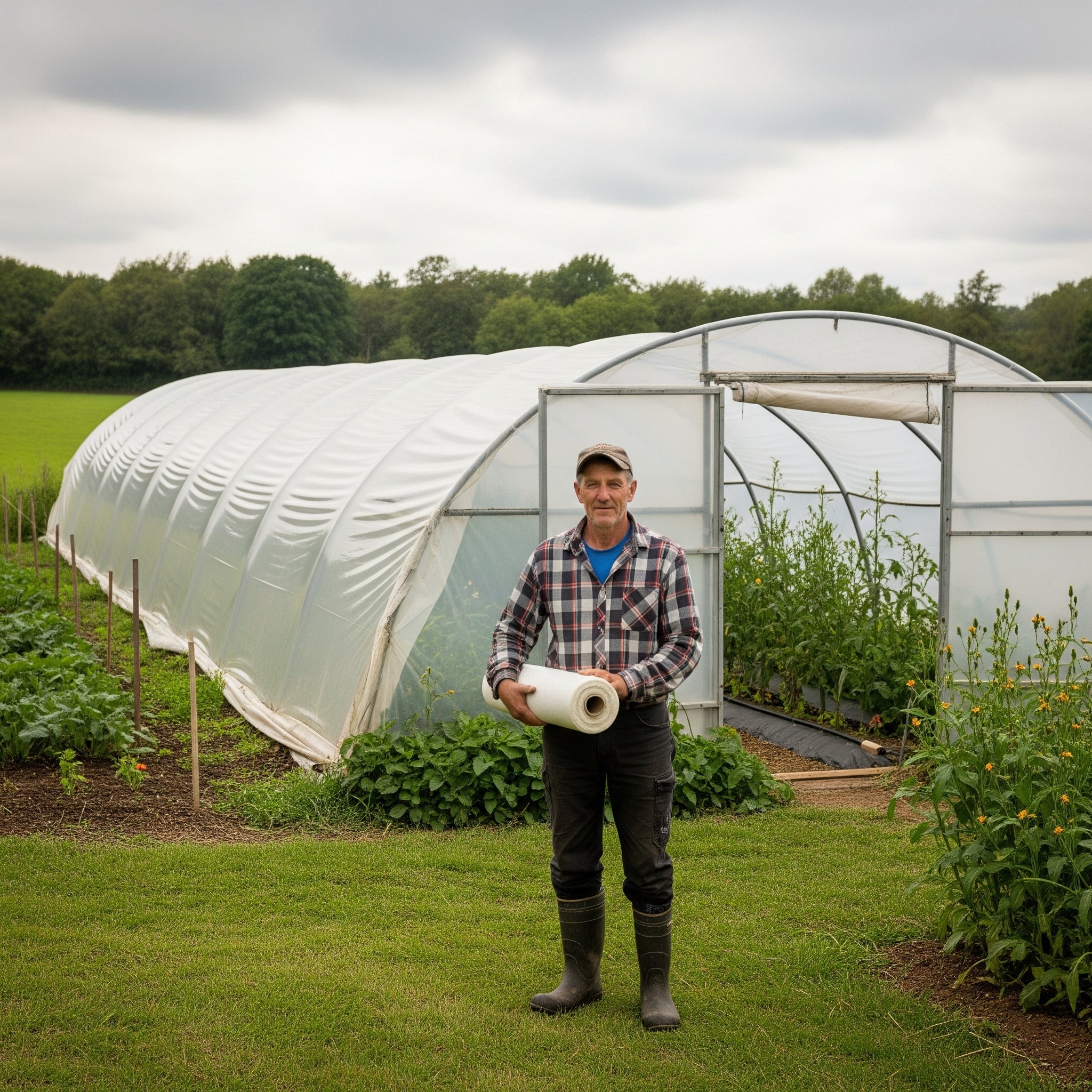 Greenhouse Film | 150 Micron | 7.5m Wide | UV Stabilised & Durable