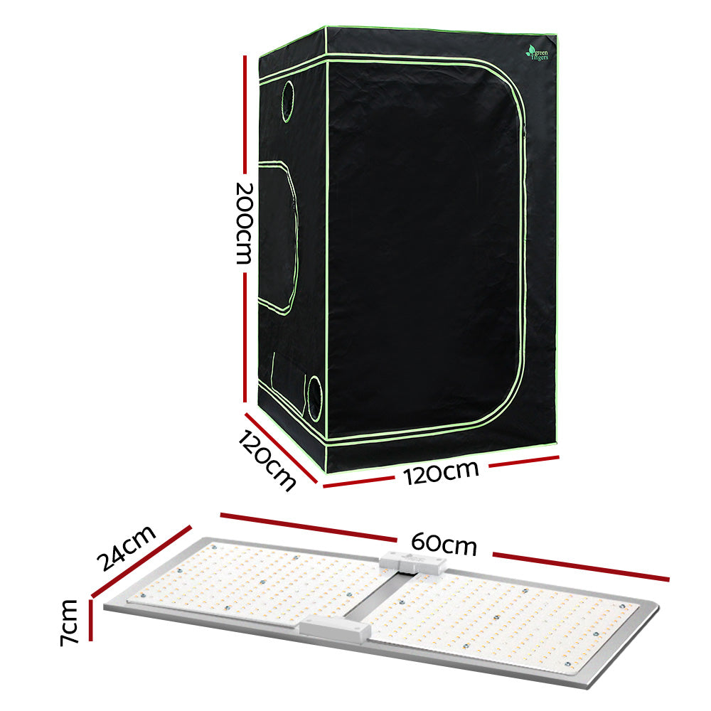 Grow Tent Light Kit 220W Full Spectrum | Garden Supplies
