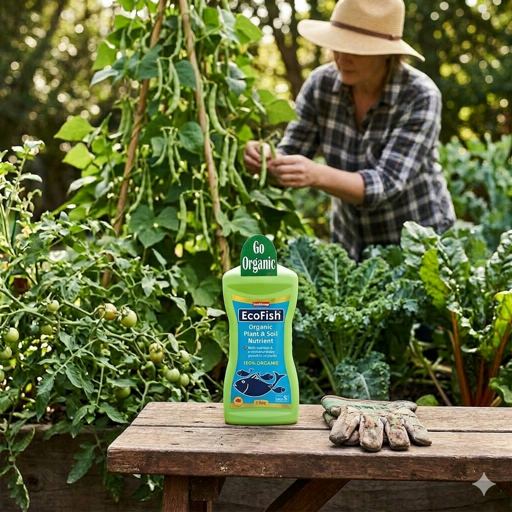 6 x Multicrop EcoFish Organic Plant & Soil Nutrient 1L – Certified Org