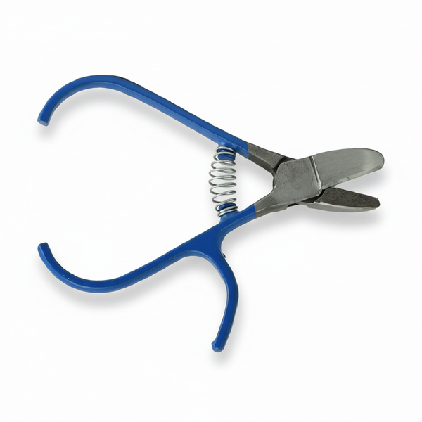 Manzana M95 Bypass Citrus & Fruit Clipper - Long Handle, Extra-Fine Blade - Precision Harvesting with Thumb and Finger Hooks (Made in Spain)