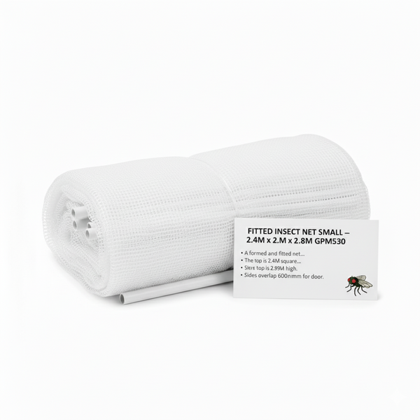 Fitted Inset Net – 2.4m x 2.89m – Large Formed Tree Cover for Insect & Bird Protection