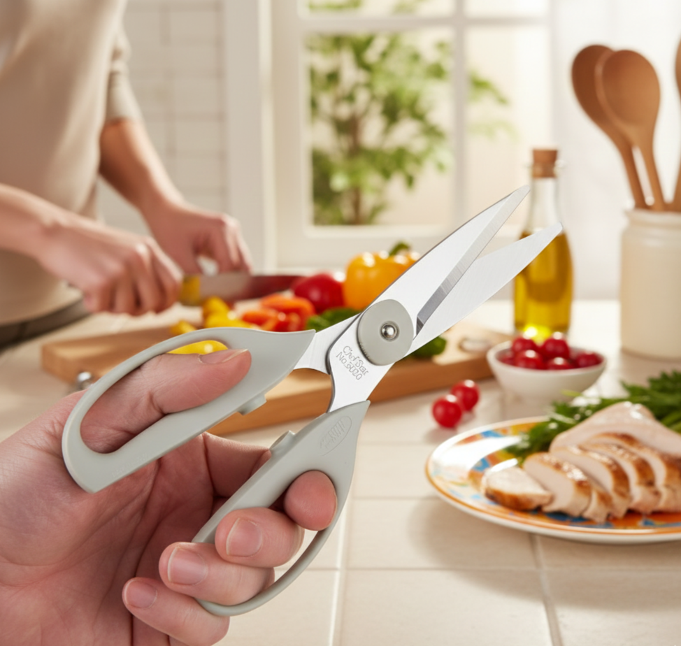 ARS Chef Star Cook Scissors - 200mm Stainless Steel - Professional Jap