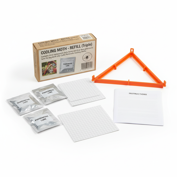 Codling Moth – Refill (Triple) - Triple Refill Pack for Ongoing Codling Moth Monitoring & Control
