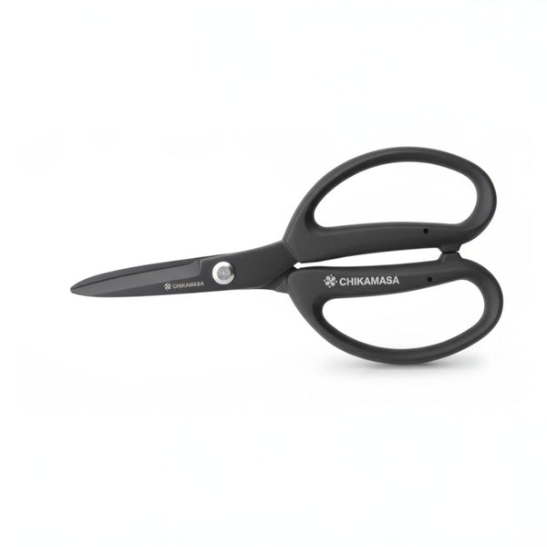 Chikamasa CRI-360SFBK Scissors – Precision Cutting for Professional Flower Arrangements
