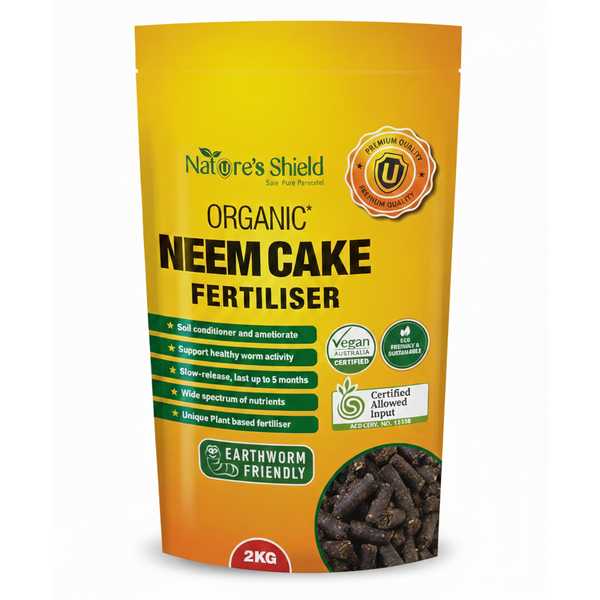Neem Cake Fertilizer (2kg) – 100% Natural Organic Soil Conditioner