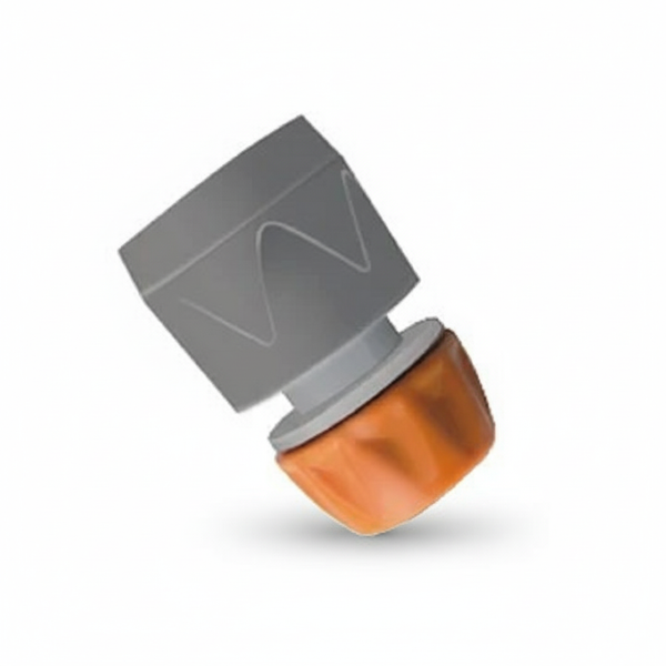 Reducer Plastic Hose Connector - 19mm to 12mm Adapter - Soft Face Connector for Garden Hoses & Tools