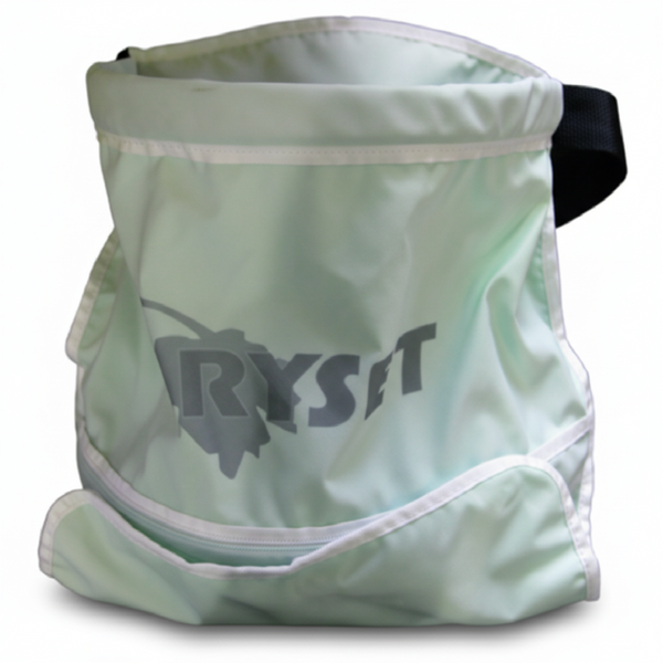 Ryset Olive Harvesting Waist Bag - 0.3 Bushel Capacity, Poly Canvas, Hook & Loop Exit Chute - Low-Cost, Hands-Free Collection Bag