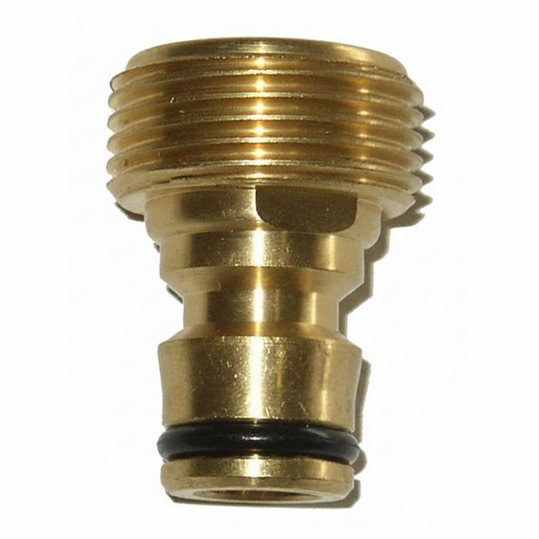 Ryset Thread Brass Tool Adaptor - 19mm (3/4”) Solid Brass - Heavy Duty Connector for Spray Tools and Accessories