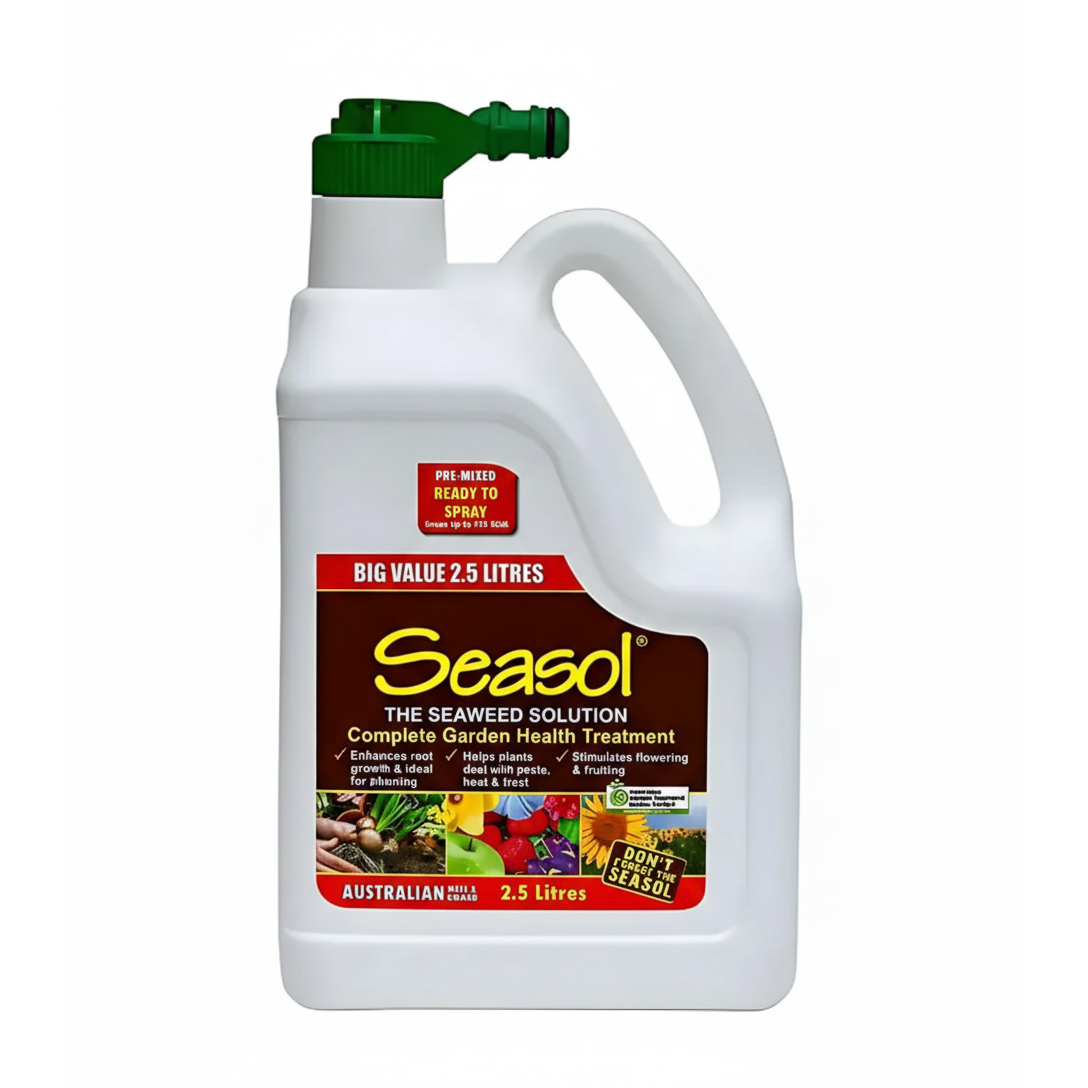 Seasol Soil Wetter Hose-On (2.5L Value Pack) | Greenhouse & Polytunnels