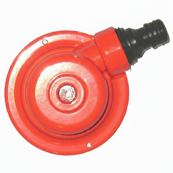 Solid Metal Heavy Duty Lawn Sprinkler - Full 360 Degree Soft Water Pattern - Robust Garden and Lawn Irrigation Tool