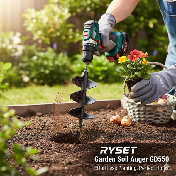 RYSET Garden Soil Auger GD550 – Dig Smarter, Not Harder!