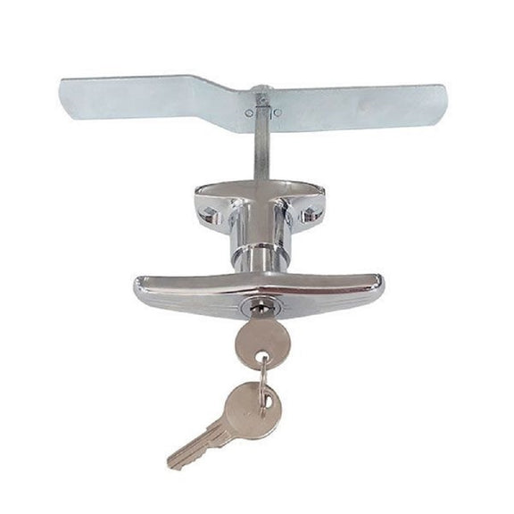 Garage Door Lock T-Handle - Universal Replacement - Secure Locking Han