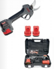 LISAM TL37 37mm Progressive Cut Electric Shear with Dual Batteries